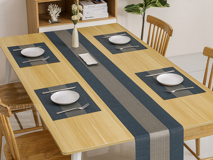 宁欣餐垫公司与天猫大客户合作成功推出特斯林桌旗、餐垫产品